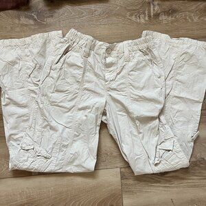 BDG Y2K Cargo, cream/white, Small